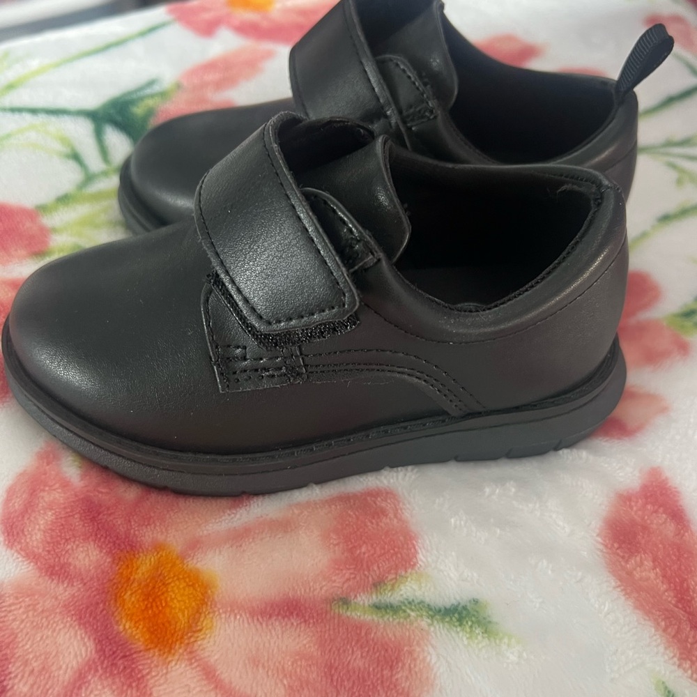 Black formal Kids Shoes
